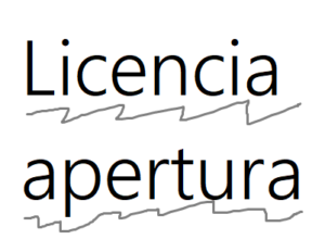 Licencia actividad NuBe